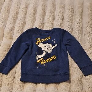 Disney Navy Blue Buzz Lightyear Sweatshirt